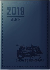 2019 kalendarz ksiązkowy granatowy (opr. zbiorowe)