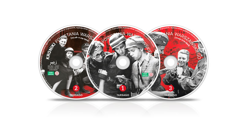 Kroniki Powstania Warszawskiego DVD x 3 (opr.zbiorowe)