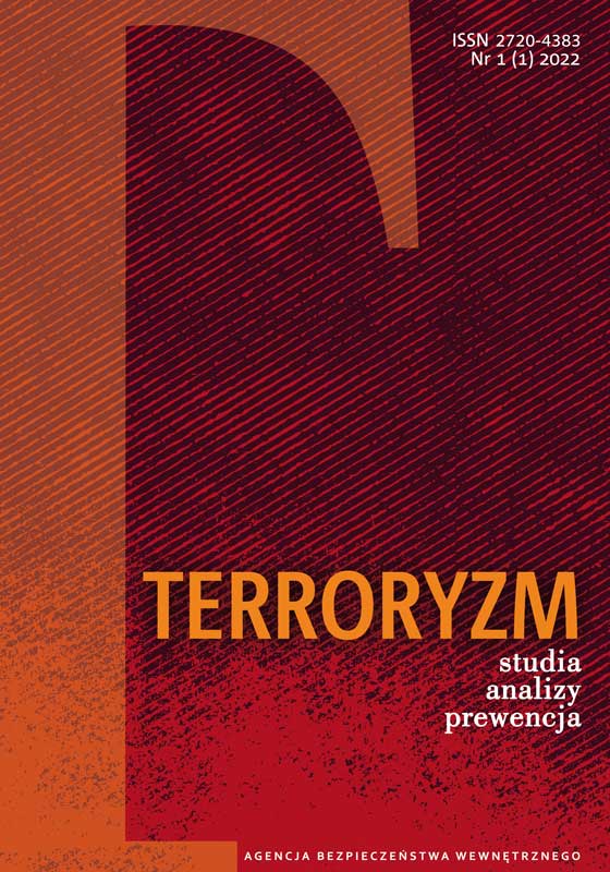 Terroryzm Studia-analizy-prewencja Nr 1(1)2022